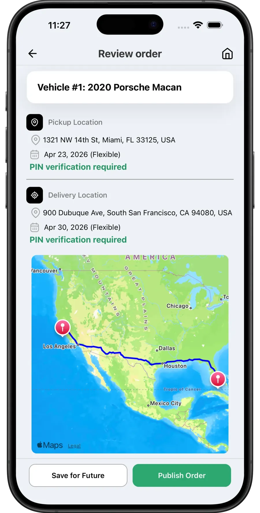 Shipment tracking